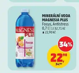 Penny Market MINERÁLNÍ VODA MAGNESIA PLUS Focus, Antistress nabídka