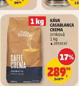 Penny Market KÁVA CASABLANCA CREMA zrnková nabídka