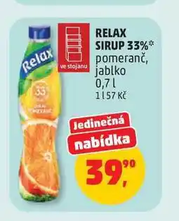 Penny Market RELAX SIRUP 33% nabídka