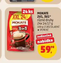 Penny Market MOKATE 2V1, 3V1 24x14/17g nabídka