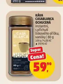 Penny Market KÁVA CASABLANCA OCHUCENÁ instantní, s příchutí lískového oříšku, vanilky | nabídka