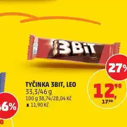 Penny Market TYČINKA 3BIT, LEO 33,3/46 g nabídka
