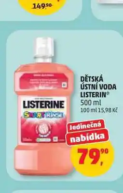 Penny Market DĚTSKÁ ÚSTNÍ VODA LISTERIN⭑ nabídka