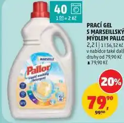Penny Market PRACÍ GEL S MARSEILLSKÝ MÝDLEM PALLO nabídka