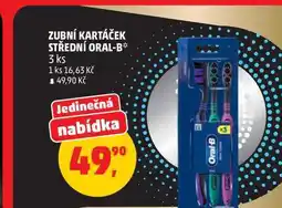 Penny Market ZUBNÍ KARTÁČEK STŘEDNÍ ORAL-B* 3 ks nabídka