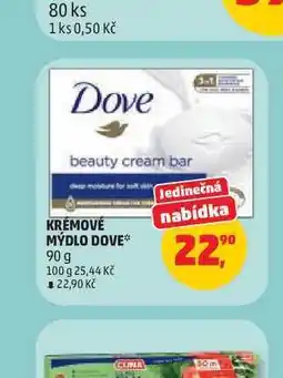 Penny Market KRÉMOVÉ MÝDLO DOVE nabídka
