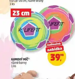 Penny Market GUMOVÝ MÍČ různé barvy 1 ks nabídka