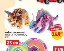 Penny Market PLYŠOVÝ DINOSAURUS* cca 18-26 cm, různé druhy 1ks 23 cm nabídka