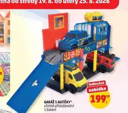 Penny Market GARÁŽ S AUTÍČKY* včetně příslušenství 1 balení nabídka