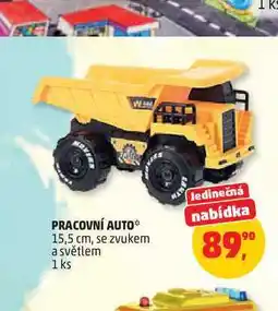 Penny Market PRACOVNÍ AUTO* 15,5 cm, se zvukem a světlem 1 ks nabídka