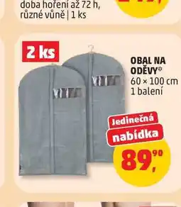 Penny Market OBAL NA ODĚVY* X60x100 cm 1 balení nabídka