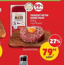 Penny Market TATARSKÝ BIFTEK DOBRÉ MASO nabídka