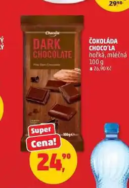 Penny Market ČOKOLÁDA CHOCO'LA hořká, mléčná nabídka