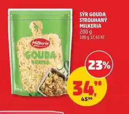 Penny Market SÝR GOUDA STROUHANÝ MILKERIA nabídka
