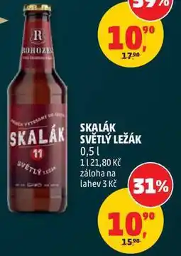 Penny Market SKALÁK SVĚTLÝ LEŽÁK nabídka