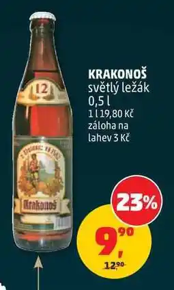 Penny Market KRAKONOŠ světlý ležák nabídka