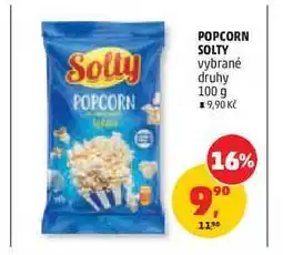 Penny Market POPCORN SOLTY vybrané druhy nabídka