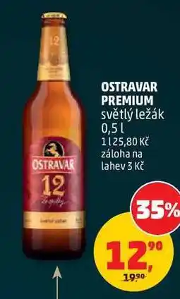 Penny Market OSTRAVAR PREMIUM světlý ležák nabídka
