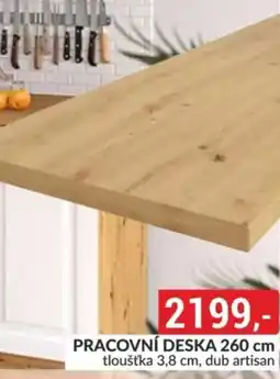 Baumax Pracovní deska 260 cm nabídka