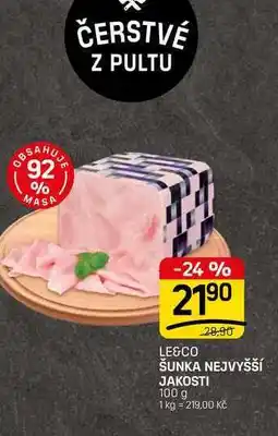 Flop ŠUNKA NEJVYŠŠÍ JAKOSTI nabídka