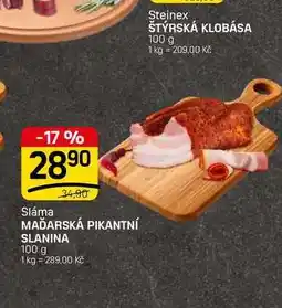 Flop MAĎARSKÁ PIKANTNÍ SLANINA nabídka