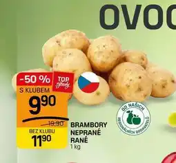 Flop BRAMBORY NEPRANÉ RANÉ nabídka