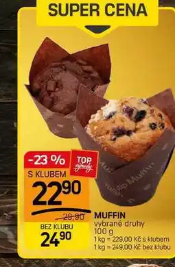 Flop MUFFIN vybrané druhy nabídka