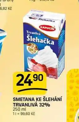 Flop SMETANA KE ŠLEHÁNÍ TRVANLIVÁ 32% nabídka