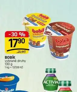 Flop BOBÍK vybrané druhy nabídka