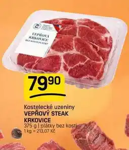 Flop VEPŘOVÝ STEAK KRKOVICE nabídka