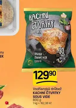 Flop KACHNÍ ČTVRTKY SOUS VIDE nabídka