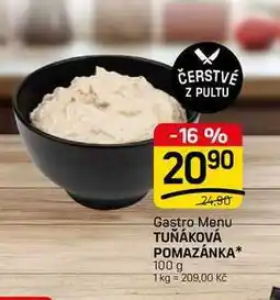 Flop TUŇÁKOVÁ POMAZÁNKA nabídka