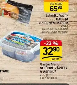 Flop SLEĎOVÉ ZÁVITKY V ASPIKU nabídka