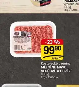 Flop MĚLNĚNÉ MASO VEPŘOVÉ A HOVĚZÍ nabídka