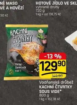 Flop KACHNÍ ČTVRTKY SOUS VIDE nabídka