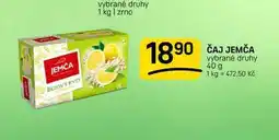 Flop ČAJ JEMČA vybrané druhy nabídka