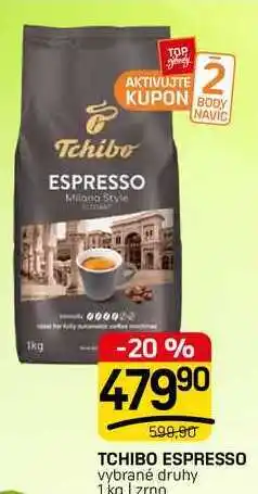 Flop TCHIBO ESPRESSO vybrané druhy 1 kg | zrno nabídka
