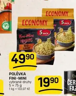 Flop POLÉVKA FINI-MINI vybrané druhy nabídka