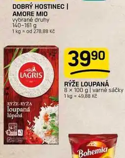 Flop RÝŽE LOUPANÁ 8 x 100 g l varné sáčky nabídka