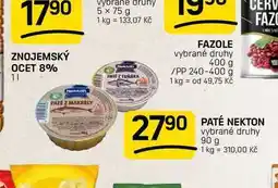 Flop PATÉ NEKTON vybrané druhy nabídka