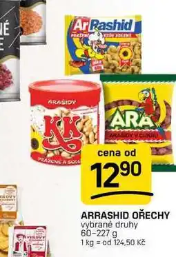 Flop ARRASHID OŘECHY vybrané druhy nabídka