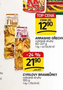 Flop CYRILOVY BRAMBŮRKY vybrané druhy nabídka