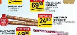 Flop DOBRÝ VÝBĚR PEČÍCÍ PAPÍR 20 ks 33 x 40 cm | archy 1 ks nabídka