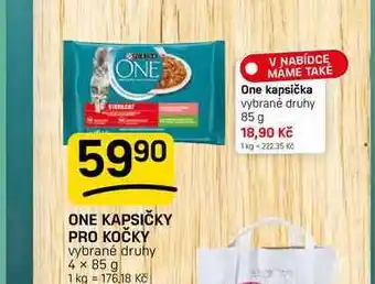 Flop ONE KAPSIČKY PRO KOČKY vybrané druhy nabídka