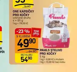 Flop PAMLS STELIVO PRO KOČKY nabídka