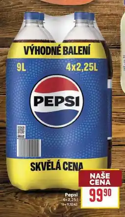 Billa Pepsi nabídka