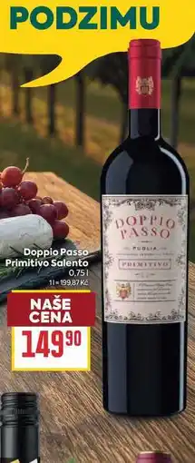 Billa Doppio Passo Primitivo Salento nabídka