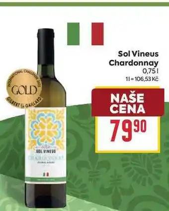 Billa Sol Vineus Chardonnay nabídka