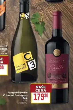 Billa Tarapacá Gentle Cabernet Sauvignon Res nabídka