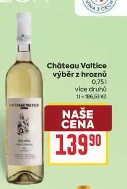 Billa Château Valtice výběr z hroznů nabídka